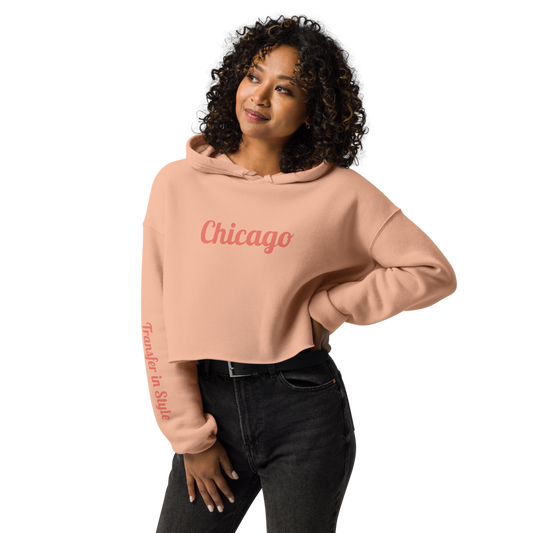 Chicago Crop Hoodie