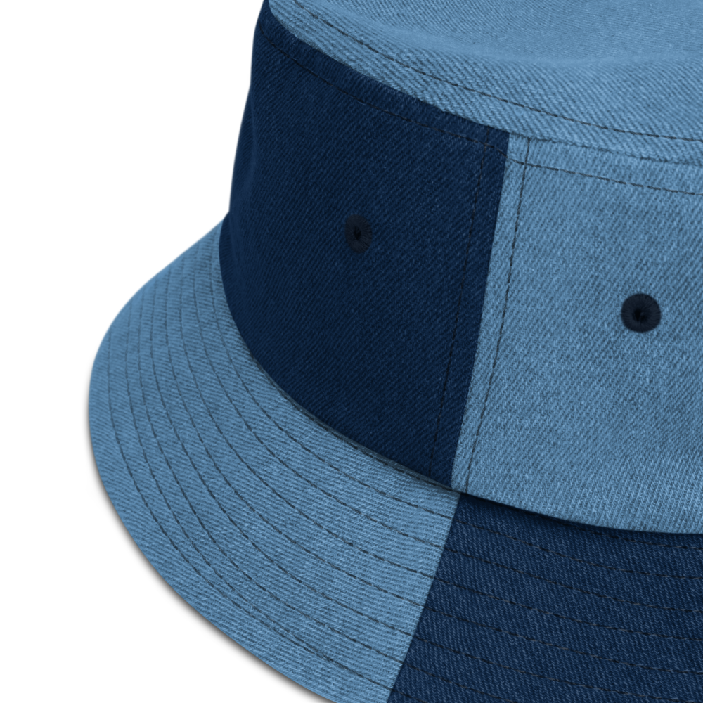 Transfer in Style Denim bucket hat